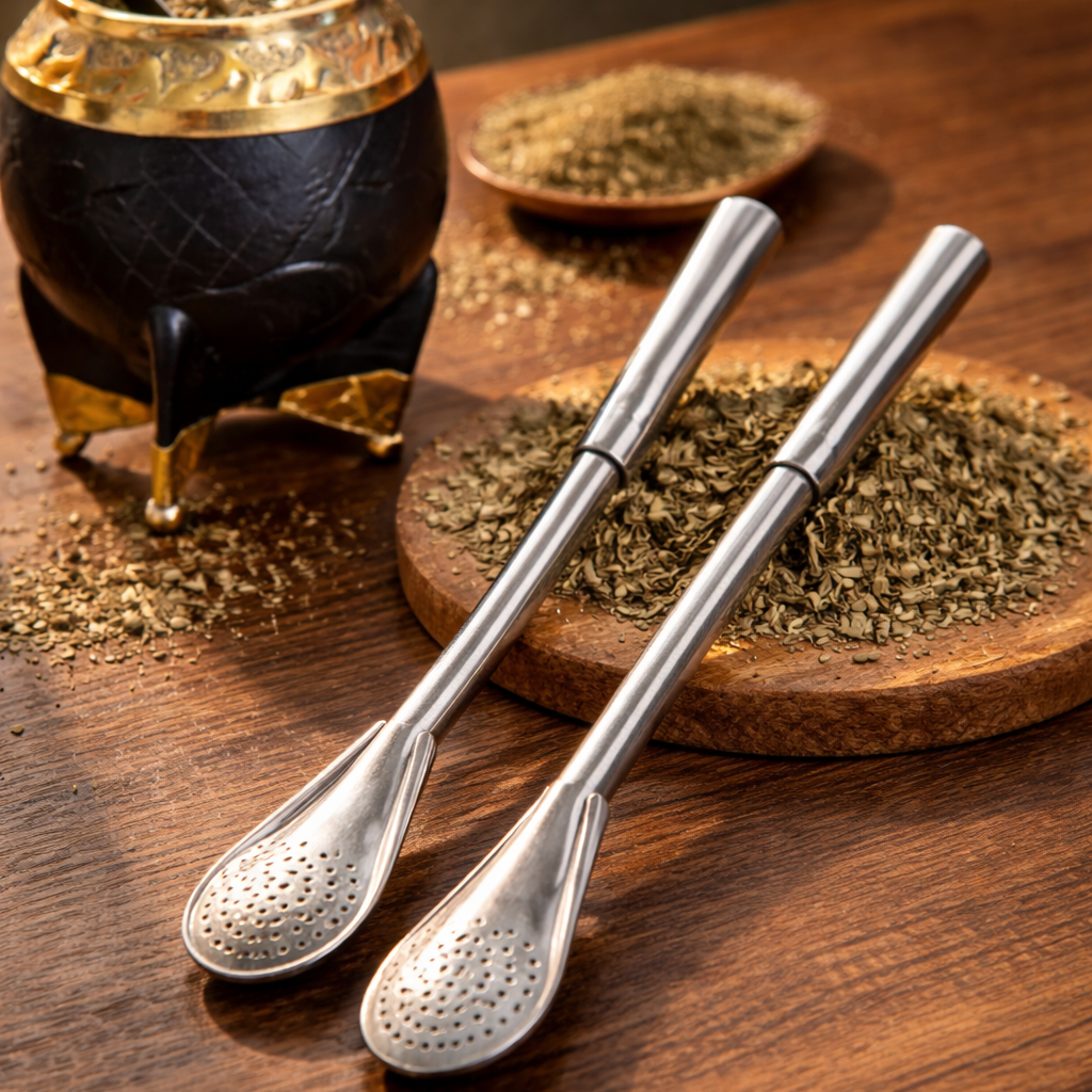 MiSol Mate Bombilla – Stainless Steel Mate Straw